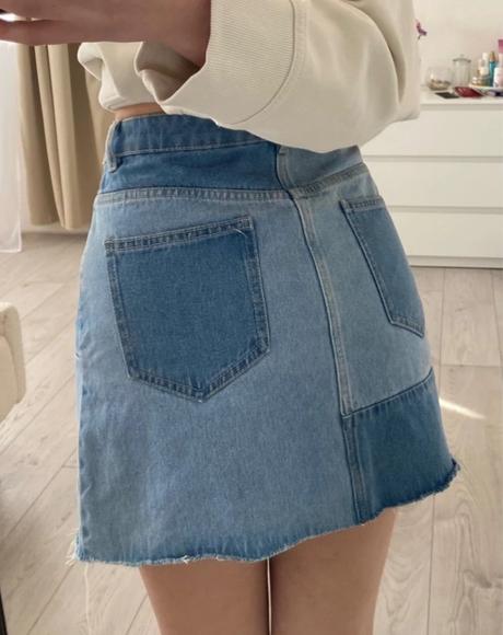 Riflová sukňa, sinsay,l