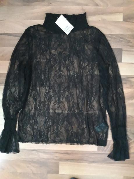 Krajkovy top h&m s, h&m,s