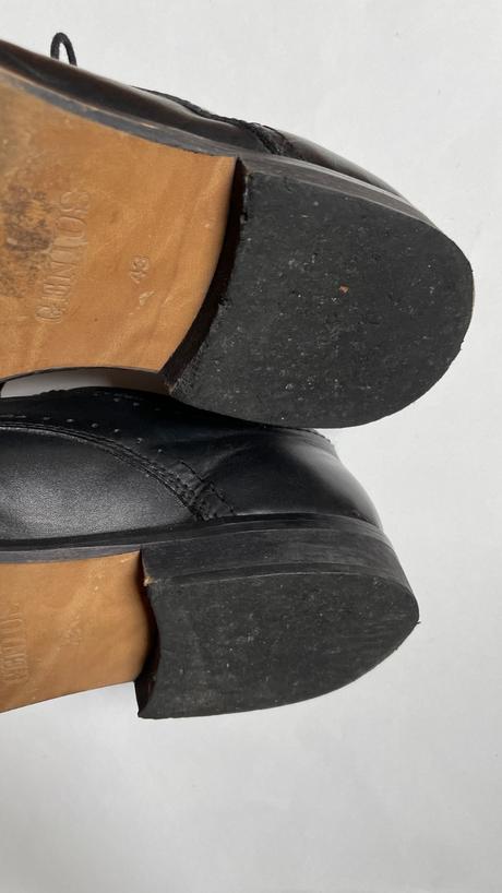 Genius kožené pánske poltopánky derby/blucher, 43