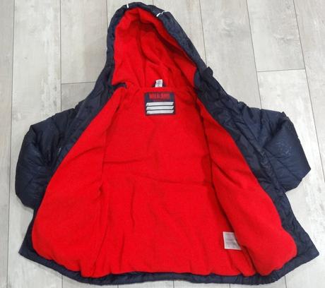 Modrá vetrovka bunda, dopodopo,128