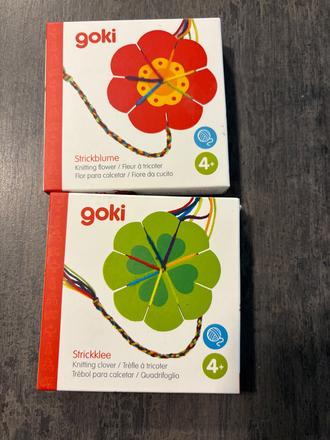 Goki - kvetinky na pletenie, na zručnost a motorik, 
