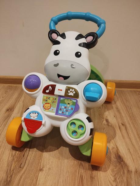Chodítko fisher price zebra, 