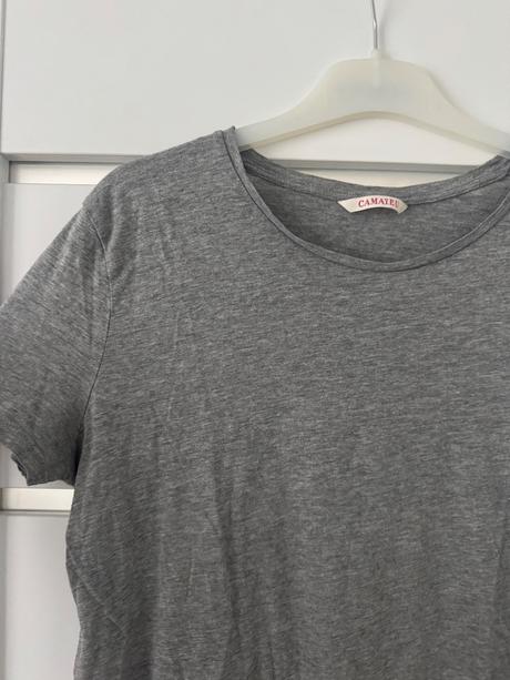 Basic sive tricko bavlna, camaieu,m