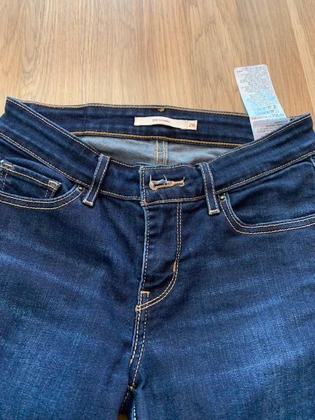 Tmavo modré rifle, levis,158 - xs