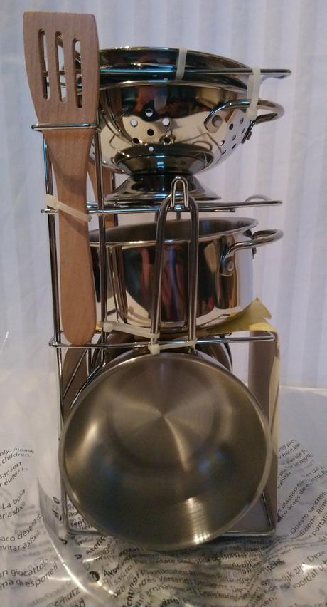 Set kuchyňského riadu hrnce, 8 ks melissa & doug,