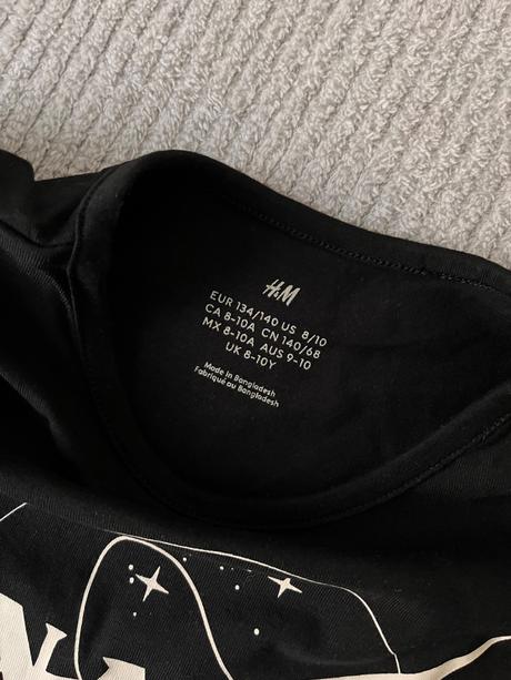 Krátke tričko, h&m,134