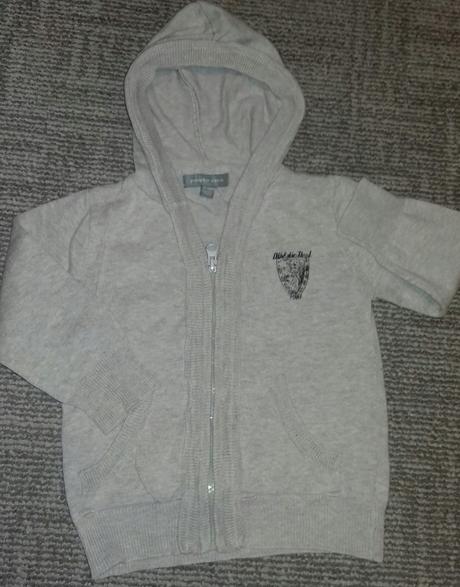 Sveter na zips, pumpkin patch,80