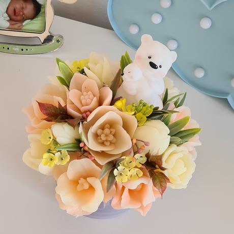 Mydlova kytica v boxe s anjelom,