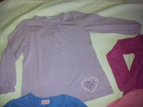 Tričká 4 kusy 110/116, 104–116