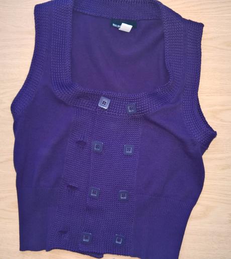 Fialová vestička mango, mango,m