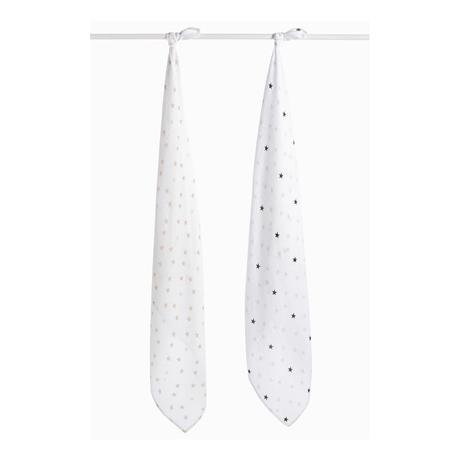 Naf naf sada 2 mušelínových plenok cloe, 120x120cm, 