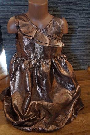 Medene trblietave saticky, h&m,128