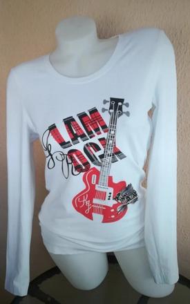 Top/ tričko, biele, s, s