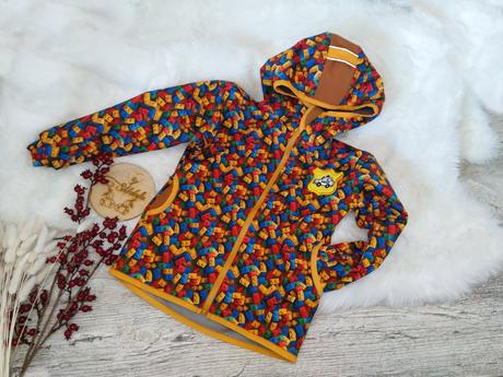 Softshell bunda stavebnica policajt, 74 - 158