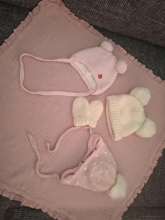 Zimné čiapočky 50, 56, 56