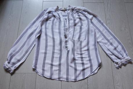 Jemná bavlnená blúzka h&m, h&m,36