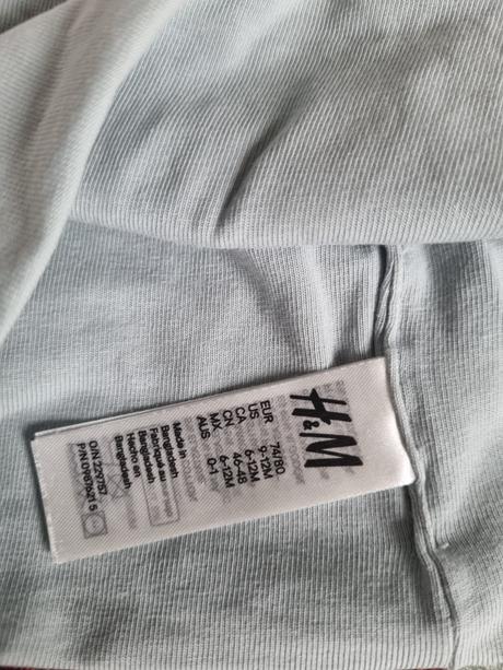 Mix čiapok od 6m-4y uni, h&m,80