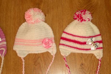 Detská háčkovaná čiapočka, <50 - 158