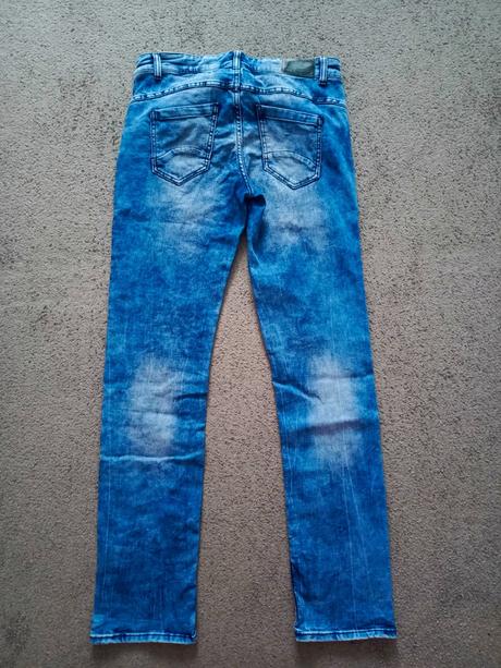 Dámske rifle veľ. l, denim,l