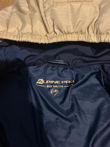 Prechodná bunda 164/170, alpine pro,164