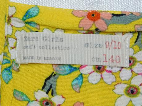 Kvalitne velmi pekne letne šaty, zara,140