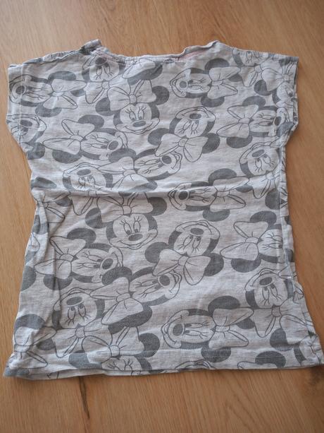 Sivé tričko minnie, disney,122