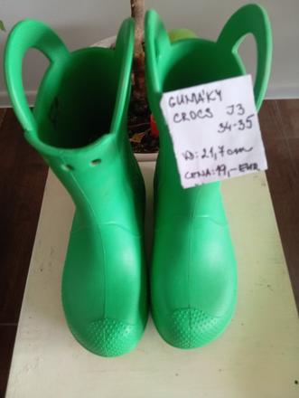 Gumáky crocs j3, crocs,34