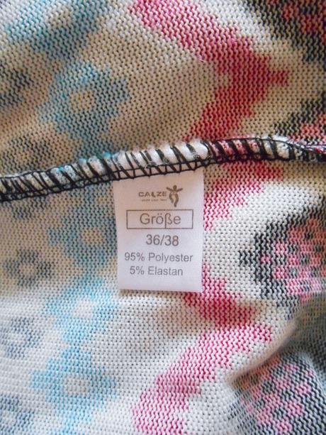 Úpletové legíny calze veľ. 36/38, 36