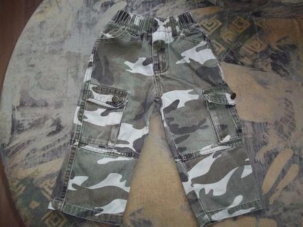 Maskáčové nohavice - lusa - 74, lusa,74