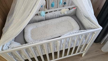 Hniezdo pre bábätká dreamy dots done by deer, šírka (cm): 50,dĺžka (cm): 90