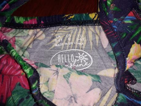 Šaty letné 110-116 2ks, 110