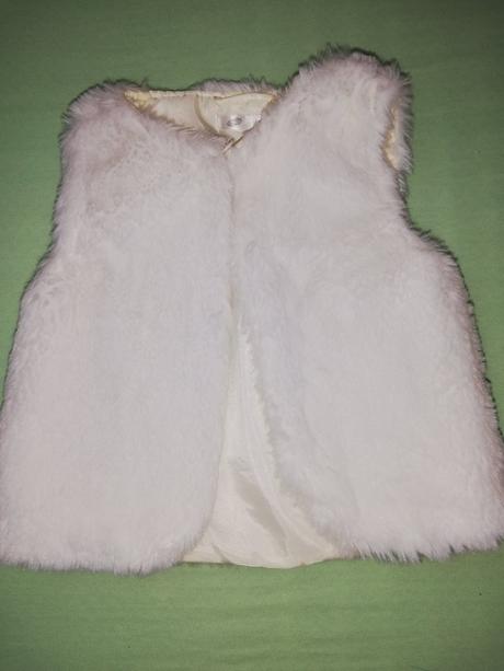 Krásna huňatá vesta, top stav.veľkost 86, pepco,98