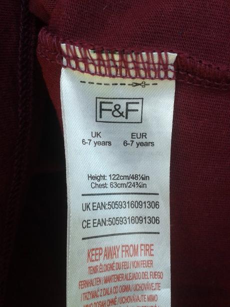 2x tričko f&f, f&f,122