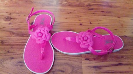 Gumené sandalky, 34