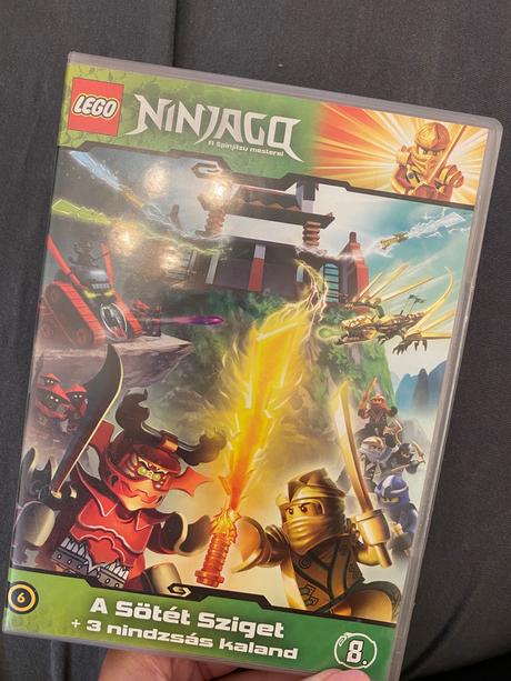 Dvd ninjago po maďarsky, 
