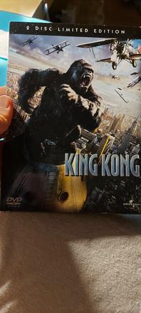 Dvd video king kong,