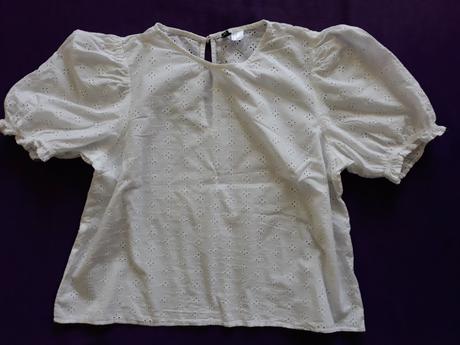 Madeirová blúzka s voľnými rukávmi, l