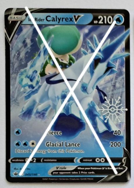 Pokémon karty "chilling reign" (6),