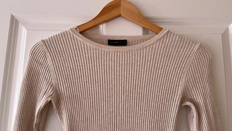 Krémové pleteninové šaty, tally weijl, m/38, tally weijl,m