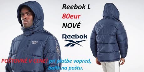Zimná bunda, ľadvinka, taška na plece, peňaženka, reebok,l
