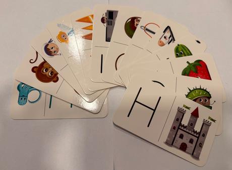 Abeceda trochu inak - karticky, 