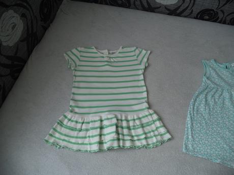 2 x letné šatičky, 92, f&f,92