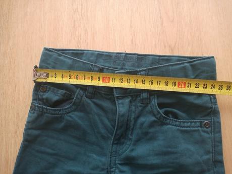 Tmavozelené nohavice h&m, h&m,92