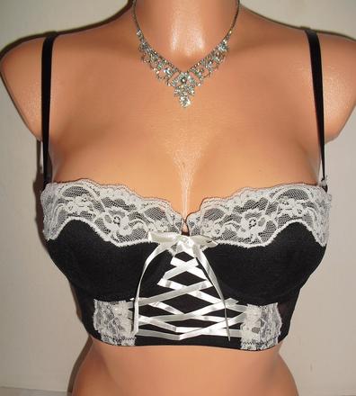 Korzetova braletka push up, 75a