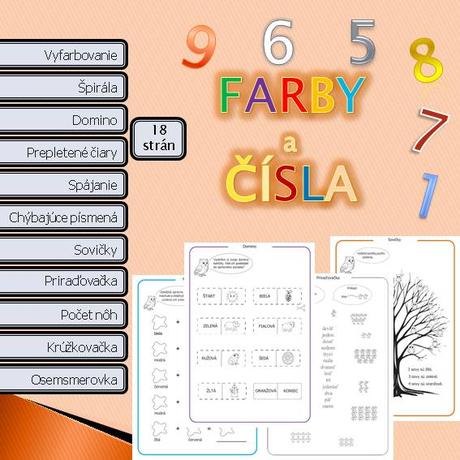 Colours and numbers / farby a čísla,