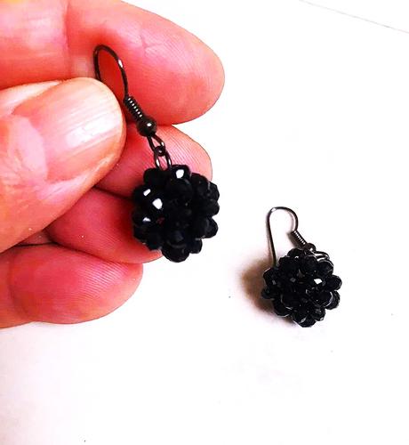 Trblietavé visiace náušnice, 