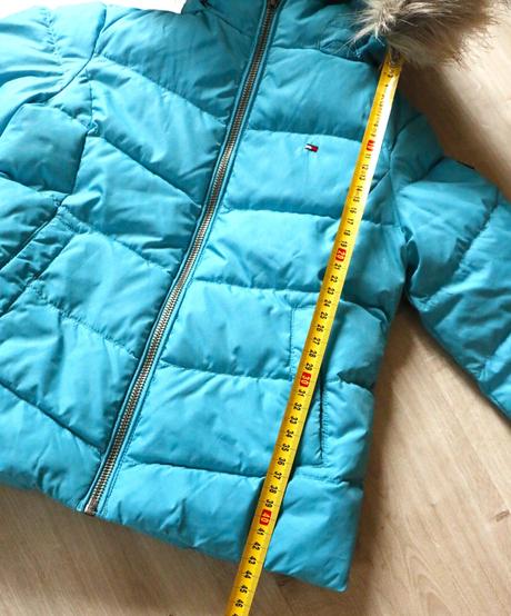 Páperova bunda tommy hilfiger veľk 116, tommy hilfiger,116