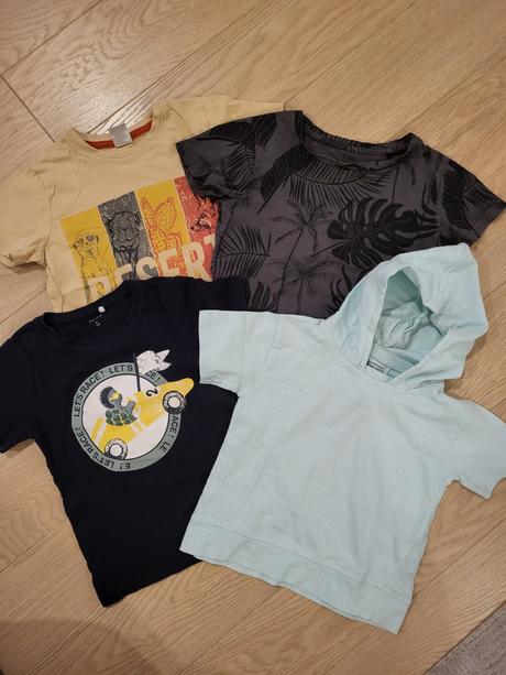 Tričká s krátkym rulávom mix, name it,104