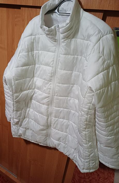 Damska biela bunda xxxl, xxxl