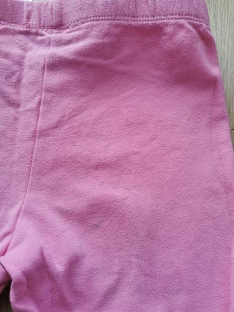 Ružové hrubé legíny little kids, 122